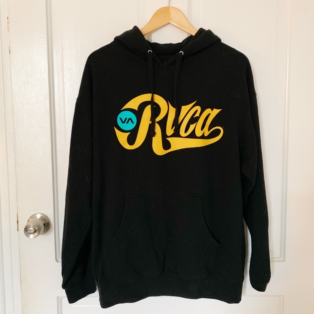 Large Men’s RVCA Black Hoodie